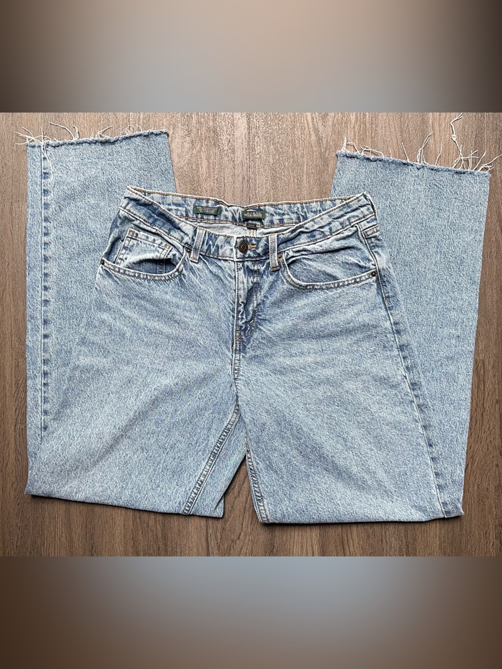 90s midrise relaxed straight blue jeans - women’s size 4 - wild fable